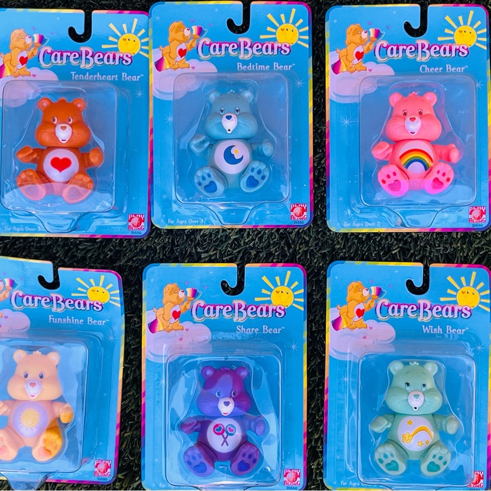 Care Bears 6 moveable bears